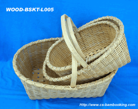 Art.No.: Wood-Bskt-L005